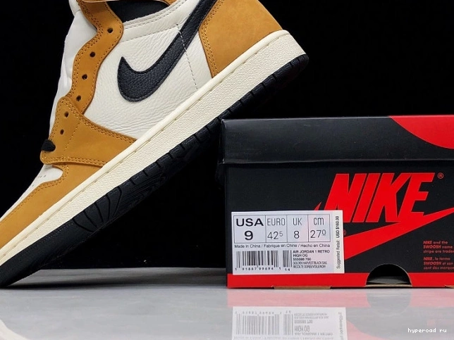 Retro Year Jordan 1 Rookie Air the 555088-700 of High OG 0815